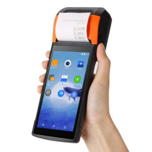 Android POS Terminal 1D 2D Barcode Scanner Reader built-in Thermal Receipt Bill Printer Handheld Wifi NFC